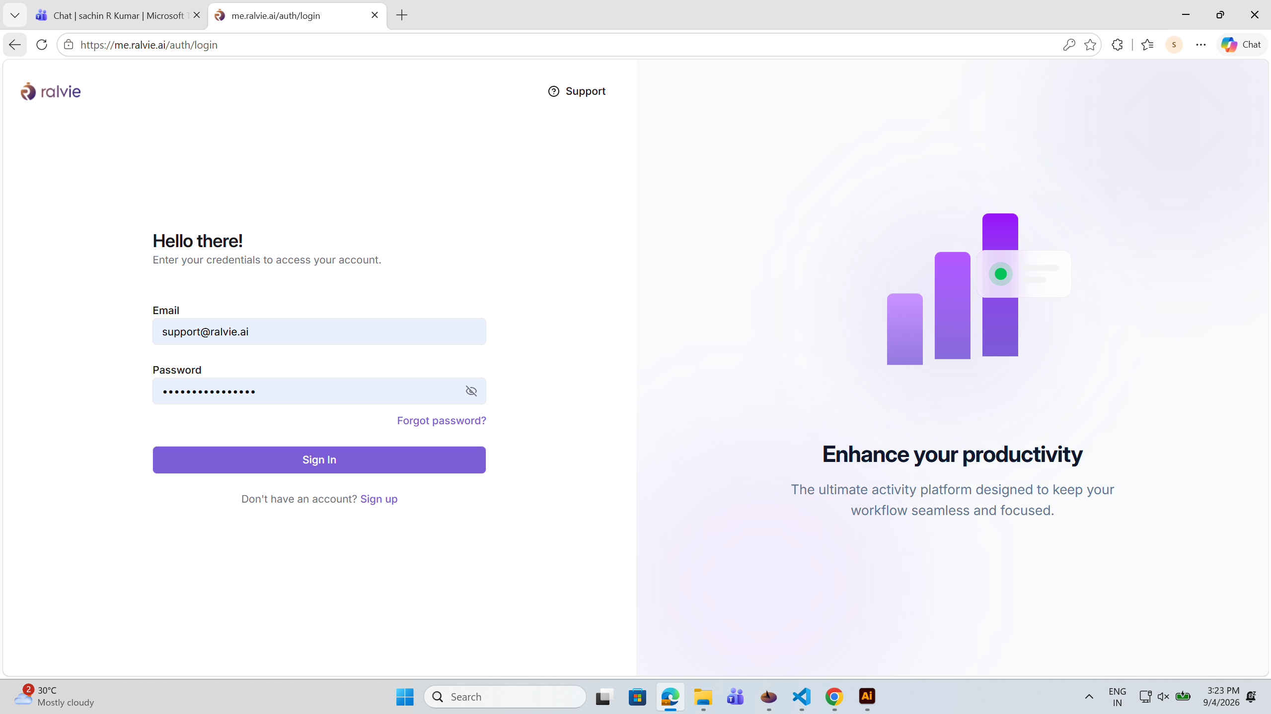 Notion workspace screenshot